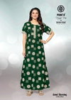 Good Morning Vol 4 By Deeptex Cotton Printed Nighty Exporters In India
